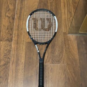 rodger federer printed signature pro staff racket